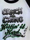Retro 1970 s  vintage  cheech   Chong  two Tone  t-shirt  new  large