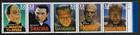 Hollywood Classic Movie Monsters Us Scott 3168-3172 Complete 5 Mnh 32c Stamp Set