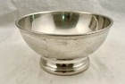 Vintage Set 6 Williamsburg Stieff 5 3 8    Pewter Footed Bowls Cw10-4