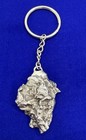 Rare Campo Del Cielo Meteorite Keychain 47 92 Grams  Beautiful Unique Shape
