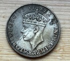 Silver British  East Africa  Shilling 1941 Lion