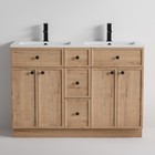 36   48   60   72  Bathroom Vanity Set W drop In Sink Faucet Cabinet Combo