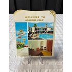 Vintage Caravan Inn Anaheim Calif Brochure Disneyland Era Camel Logo 1950s 1960s