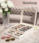 Newloop 20-slot Sunglass Organizer  Eyeglass Holder Display Case