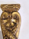 French Gilded Bronze Furniture Pediment Decoration
