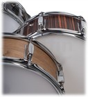 Wood Snare Drum Set By Griffin With Snare Stand  4x Maple Drum Sticks  Drum Key