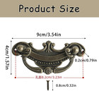 Antique Brass Bail Pull  4 Pcs  Zinc Alloy Drawer Handle