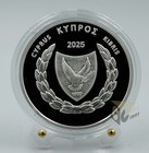Cyprus 2025 70 Years Eoka Anniversary 5 Euro Proof Silver Coin