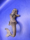 6in Cast Iron Mermaid Wall Hook Nautical Beach Theme Home Decor