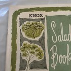 Vintage 1959 Knox Gelatine Recipe Book Salad Book Molded Salads Lady Apron Cook