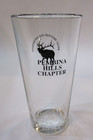 Vintage 1990 s Rocky Mountain Elk Foundation Pembina Hills Nd Chapter Beer Glass