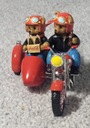 3 Coca Cola Motorcycle Bears For The Open Road Side Car Refreshing Three Wheeler