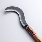  ojika  Scythe Long Handle Double-bevel Brush-cutting Sickle  605mm 300g