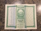 1916 Stock Certificate   american Oil Company    12 30 1916  500 Shares      