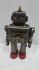 Old Rare Collectible 1950 s Linemar Toys  Smoking Space Man Battery Robot Toy
