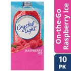 Sugar-free Raspberry Ice Drink Mix  10 On-the-go Packets 