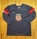 Usa Nike United States National Team Ice Olympic 2014 Hockey Jersey Size Xl