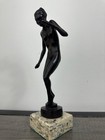Elie Nadelman Bronze Sculpture   Nude Woman I    Signed And Numbered