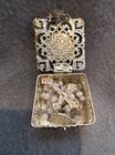 Desantis Argenti  italy  - 925 S  Silver Rosary In Filigree  Box - Family - Whit