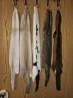 Soft Tanned Ranch Mink Pelts Lot Of 5