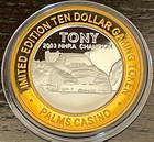 Palms Casino Resort  10 Silver Strike Tony 1993 Nhra Champion New Case