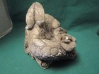 1980 Mythical Chalk  Dragon Incense Holder