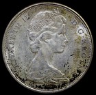 1965 Canada Silver 50-cent Half Dollar Coin - 80  Silver - A unc  v47