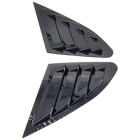 Fit For Chevrolet Malibu 2016-2023 Black Side Vent Window Shutter Louver Cover
