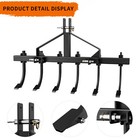 Chisel Plow Scarifier Detachable Cultivator W 6 Shanks  For Cat-0 And Cat-1
