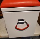 Vintage Miller High Life The Champagne Of Beer Metal Cooler Padded Top