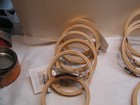 22 Pieces 3-7 Inch Embroidery Hoops  23 Round Wood Embroidery Hoops 1 Oval