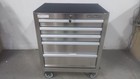 Westward 53rh49 5 Drawer 1000 Lb Load Cap Stainless Steel Rolling Tool Cabinet