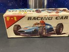Vintage Tin F1 Racing Car Friction Powered Collector s Toy Retro