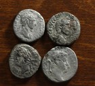 Roman Alexandria Tetradrachm Lot 4 Coins