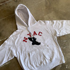 Y2k Vintage New York Athletic Club Nyac Hooded Champion Sweatshirt Sz L 00s Nyc