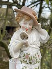 Pair Of Antique Porcelain Pyrogens