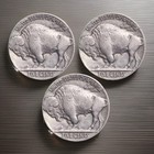 Lot Of 3 Buffalo Nickel Coins With Full   Different Dates Fast Shipping