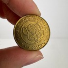 2010 Gold Brass Chuck E Cheese Arcade Game Collectible Coin Nostalgia