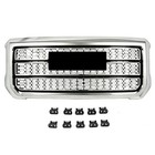 Front Bumper Grille Chrome For 2015-2019 Gmc Sierra 2500 3500 Denali 84542600