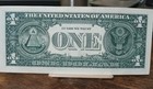 Federal Reserve Note 2021  1 With Ink Contamination Serial Number