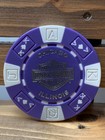 Windy City Harley Davidson Emblem Poker Chip- Chicago  Il -lavander   White