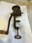 Antique Meat Grinder Cast Iron 