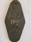 Vintage Americana Ranch House Hotel Key   Fob Room  102 Denver  Colorado Rare