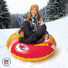 Nfl Snow Tube  Heavy Duty  Inflatable Sled For Tubing  Winter Toys  Kid   Adult