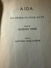 Aida Verdi Metropolitan Opera Program Libretto Met Opera House Nyc Vintage