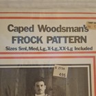 Vintage Tandy Leather Company Caped Woodsman s Frock Pattern Sheet Pm92