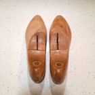 Antique Vintage Shoe Cobbler Forms Pair Wooden Shoe Mold Stretcher Forms Sz 8