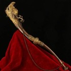 21  Vintage Buddhist Ritual Tibetan Ceremonial Dungchen Dragon Head Horn Trumpet