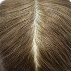 Fine Mono Mens Toupee Hairpiece Poly Skin Hair Systems Wigs For Men Hair Unit
