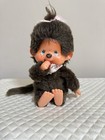 Sekiguchi Monchhichi Vintage 1974 Brown tan Monkey Plush Stuffed Animal